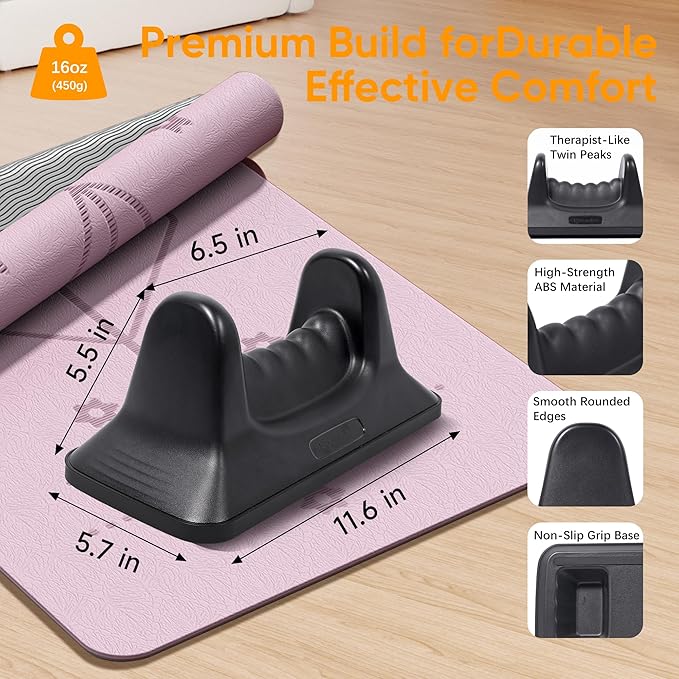 Psoas Muscle Release Tool, Deep Tissue Massage Tool Waist Trigger Point Massager for Back Hip Flexors Neck Calf Glutes Pain Relief Muscle Relaxation Device for Home Gym Office