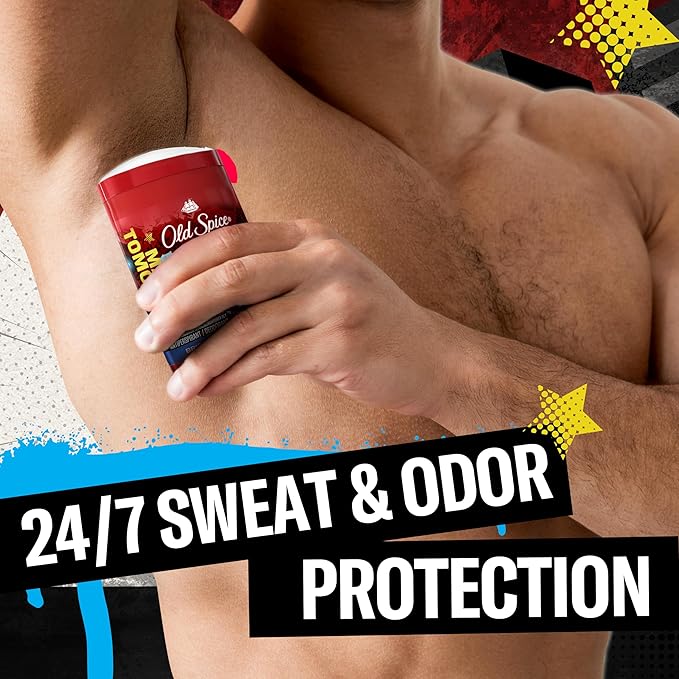 Old Spice Body Wash + Antiperspirant Deodorant Bundle Pack, Superman Man of Tomorrow, 24/7 Freshness, Smell Like a Hero, Bright Citrus + Cosmos Lasting Scent, 24 oz & 2.6 oz (Pack of 2)