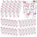 50 Pack Christian Hand Lotion Bulk Gifts for Women Mother's Day Gifts Bible Mini Travel Hand Lotion for Women Church Appreciation(Modern)