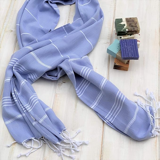Turkish Beach Towel | 100% Cotton, Prewashed, 38 x 70 Inches | Quick Dry, Sand Free, Lightweight | Large Bath Towel for Beach, Pool, Bathroom, SPA, Gym, Yoga and Beach Blanket (Easter Egg)