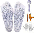 Reflexology Socks，Acupressure Socks，Massage Socks，Finger Massager，Gloves ，Help to Relieve Fatigue and Relax the Body and Mind