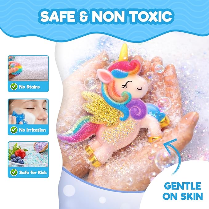Doctor Jupiter Unicorn Soap Making Kit - Girls Crafts DIY Project for 4+ Year Old Kids | Unicorn Girl Gifts, Birthday Gift Ideas for Ages 4 5 6 7 8 12, Unicorn Toys