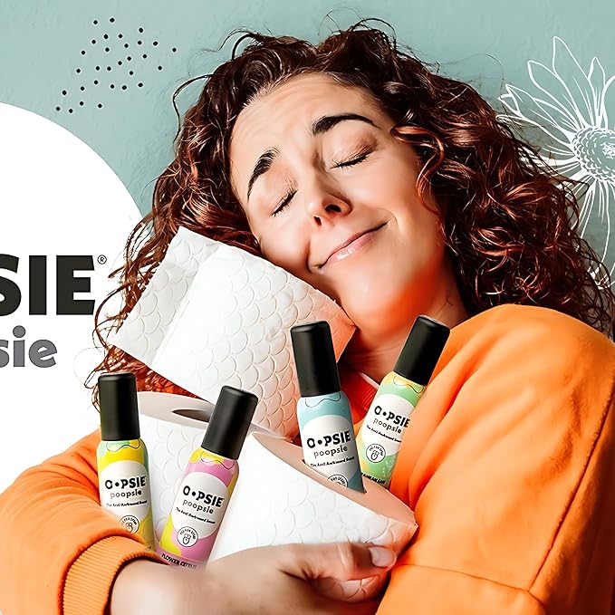 Oopsie Poopsie Toilet Spray – Before & After You Go Bathroom Odor Eliminator & Neutralizer Spray, Travel Size with Essential Oils, TSA Approved – Wild Mint 2 Pack – 2 Oz.