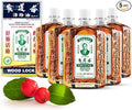 5 Pack of Wong to Yick - Wood Lock Medicated Oil - Herbal Pain Relief for Muscular Aches, Sprains, Shoulder and Back Pain - for Sports Recovery, Soreness - 1.7 Fl Oz - 50 ML - 100% Authentic
