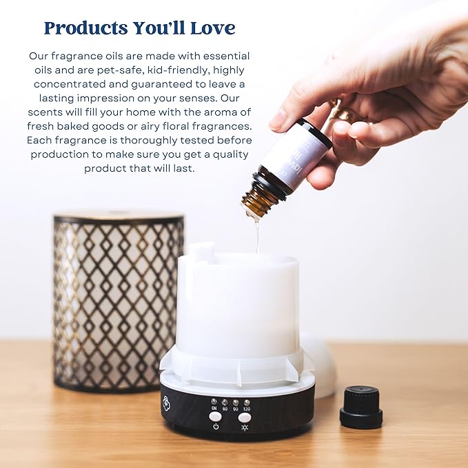 CANDECraftCo Premium Fragrance Oil – Diffuser Oils Fragrances Scented for Home, Candle Soap Making Supplies, Aromatherapy Blends for House (0.34 Fl Oz) (2-Pack, Birthday Cake)