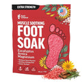 Muscle Soothing Foot Soak with Epsom Salt & Arnica - Relieves Soreness, Eases Tension & Recovery for Athletes - Eucalyptus & Peppermint - 1lb