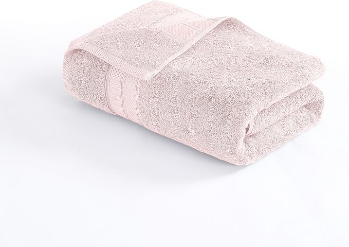 Modern Threads 4-Pack SpunLoft Bath Sheet Blush 35x66