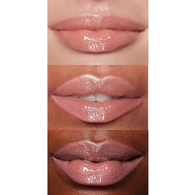 e.l.f. Lip Lacquer, Hydrating Lip Gloss, Non-Sticky Ultra-Shine with Vitamin A & E, Vegan & Cruelty-Free, Whisper Pink