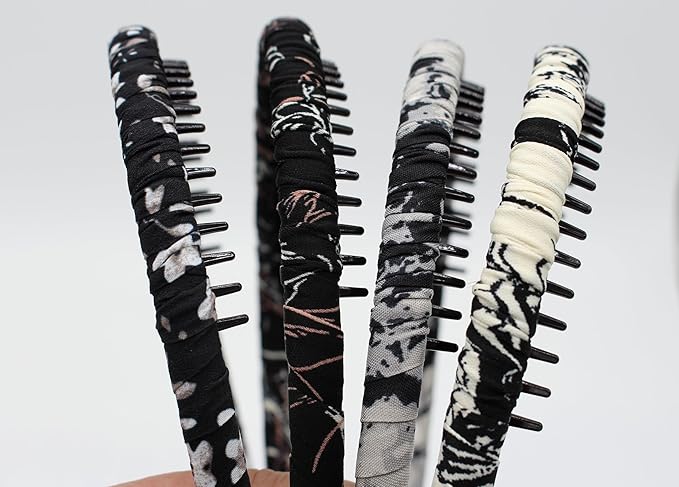 JOBAND hair bands for women's hair,plastic headbands for women,fashion hair accessories Suitable Daily Use,Spa,Parties and Yoga(pack of 4)