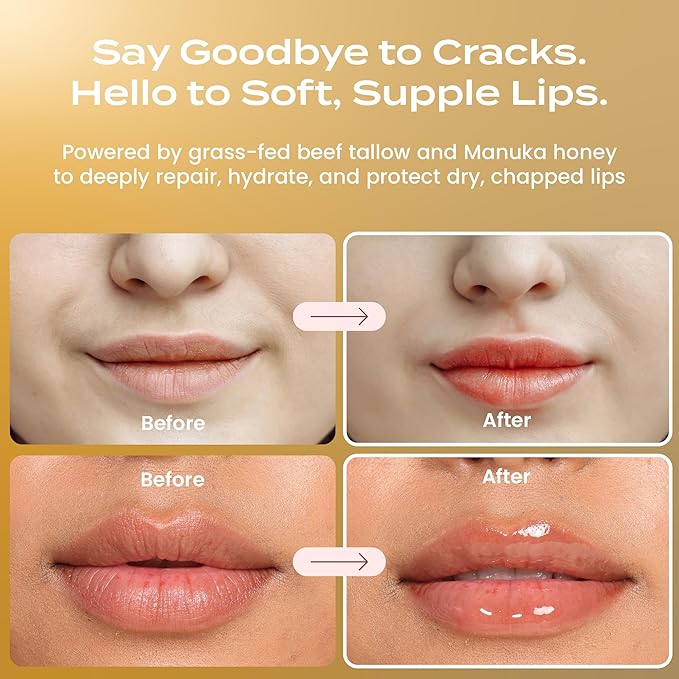Body Restore Collagen Lip Mask – Mothers Day Gifts for Mom, Hydrating Lip Treatment, Birthday Gifts for Women, Self Care Spa Gifts – Vanilla