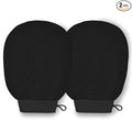 Ultra Thin Version Exfoliating Glove(2pc)-Remove Unnecessary Dead Skin and Exfoliator（Black2）