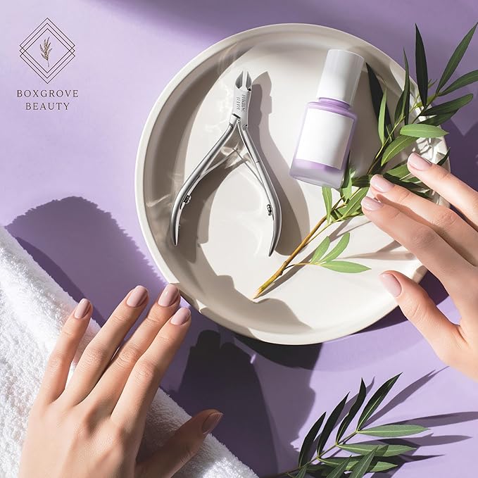 Professional Cuticle Cutter Trimmer Manicure Tools with Double Spring– Perfect Nail Care Tool for Manicure & Pedicure Beauty at Home/Spa/Saloon