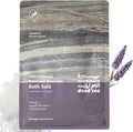 Dead Sea Salts for Soaking - Relaxing Salt Bath Soak for Body Rejuvenation - Natural Mineral Salts - Coarse Dead Sea Salt Bath Salts for Women & Men w/Lavender Infused Essential Oil (8.82 oz)