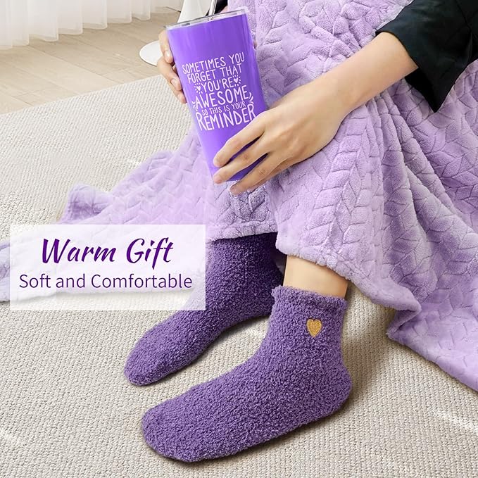Spa Gifts for Women, Lavender 16 Pcs Valentines Day Gifts for Her Girlfriend Wife Daughter Sister, Self Care Gift Baskets for Women, Thank You, Get Well, Sympathy Inspirational Care Package Spa Basket