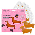SpaLife So Fetch Hydrogel Under Eye Patches for Dark Circles | Mothers Day Gifts | Dachshund Under Eye Patches for Puffy Eyes | Weiner Dog Undereye Bags | Pack of 8 Pairs (8 Undereye Treatments)