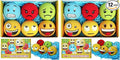 HZEX Large Emotion Face Bath Bombs Set of 6 – Fun Emoji-Inspired Spa Fizzies – Handmade with Shea Butter, Cocoa Butter & Essential Oils – Moisturizing Gift Set for Women, Men & Kids (Pack of 2)