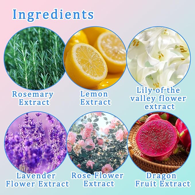 6PCS Bath Bombs Gift Set,Rainbow Bubble Spa Bath Bomb for Her Him Wife Girlfriend Women Relaxing