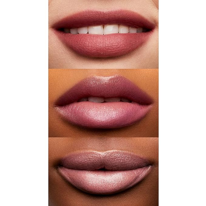 e.l.f. Hydrating Core Lip Shine with Shea Butter & Vitamin E, Tinted Lip Balm for A Smooth, Glossy Finish & Long-Lasting Moisture, Delightful Mauve