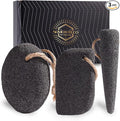 SAMEBUTECO Natural Volcanic Pumice Stone for Feet Pumice Cleaning Stone for Sole of The Foot,Edges of The Foot,Toe Seams Deep Clean,Foot Scrubber for Dead Skin Remover 3 Shapes