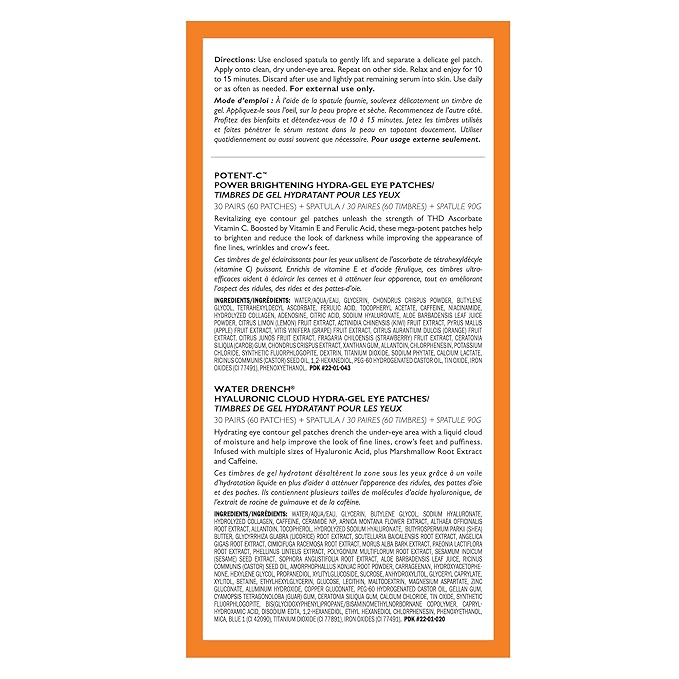 Peter Thomas Roth | Full-Size Vitamin C & Hyaluronic Eye Patches 2-Piece Kit