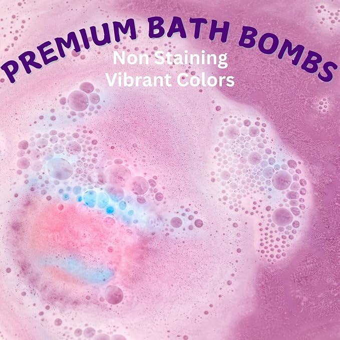EvolutionUSA 1 Space Bath Bomb for Boys & Girls - Planet Bath Ball with Toy Hidden Inside, Organic Hypoallerganic Space Childrens Bathbomb, Cosmic Lush Bath Bomb Gift Set Birthday, Christmas, Easter