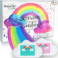 Bath Bombs for Kids - All Natural Magic Rainbow BathBombs with Organic Ingredients, Moisturizing, Vibrant Colors & Rich Bubbles, Cloud Bath Bombs, Birthday Gifts for Kids, Mothers Day Gift for Mom