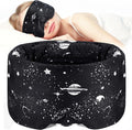 LOVE EYE Dual Side Sleep Mask,Ice Silk Eye Sleeping Mask & Blindfold with Adjustable Strap,Warm and Cool Side Total Blackout Eye Covers for Women Men Sleep Travel Nap