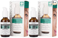Advanced Clinicals Puffy Eye Under Eye Serum | Visible Anti Aging Brightening Vitamin C + Caffeine Serum Helps Improve Look Of Puffiness, Fine Lines, Dark Circles, & Uneven Skin Tone, 2-Pack