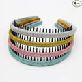 JOBAND 4 color Fashion hair bands headbands for women/Girls teeth comb Hair Accessories Non-slip Hair Hoop Resin Hairband Comfy headwear