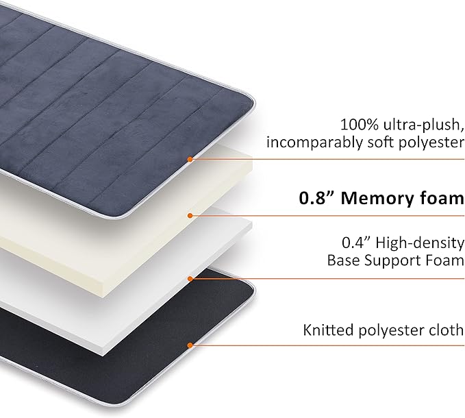 Snailax Memory Foam Massage Mat with Heat, 10 Vibrating Motors Full Body Massager Pad for Back Pain Relief, 6 Heating Pads for Neck, Lumbar, and Leg - Gifts for Mom