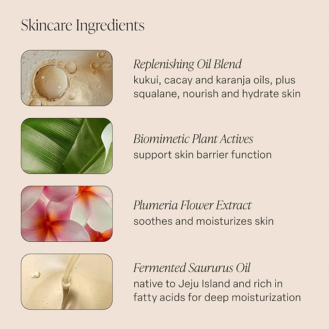 Saltair Shimmering Body Oil – Scented Dry Oil Moisturizer with Light-Reflecting Pearl Pigments – Moisturizing Glow for All Skin Types – Salt Water Vanilla, 4oz