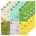 Celavi Essence Facial Face Mask K-Beauty Skincare Korea Skin Care Moisturizing (4 of each) B Set