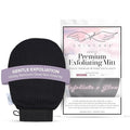 Seraphic Skincare Premium Exfoliating Glove (Gentle) – Viscose Fiber Korean Exfoliating Mitt for Sensitive Skin – Body Scrubber, Dead Skin Remover for Body & Self Tanner Removal & Application