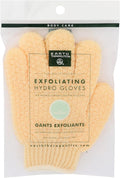 Earth Therapeutics Exfoliating Hydro Gloves, Natural