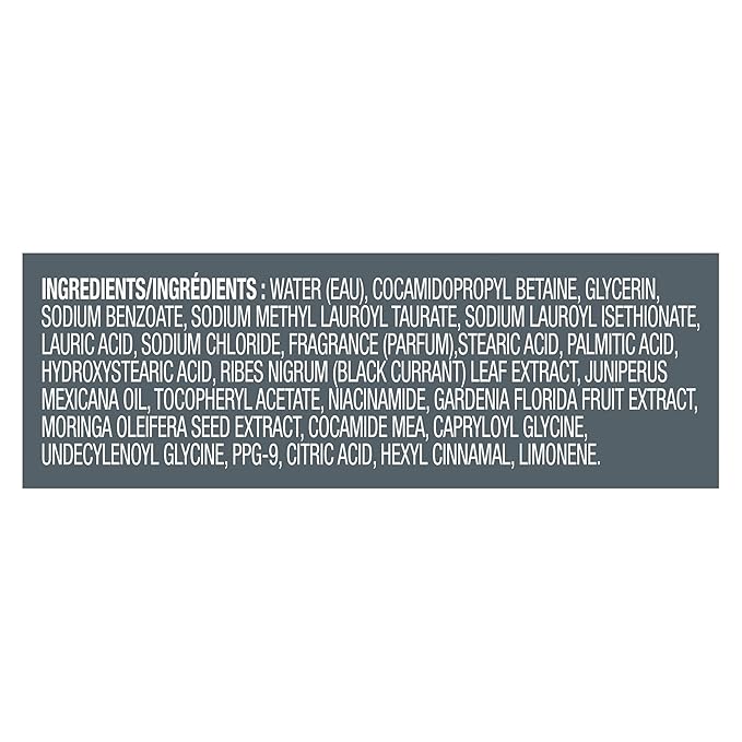 DOVE MEN Moisturizing Body Wash | #1 Dermatologist Body Wash for Men, Sulfate Free, Paraben Free, & Dye Free | Blackcurrant + Cedarwood, 26oz (Pack of 4)