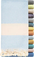 Turkish Beach Towels Oversized Clearance XL 40x71- Sand Free Beach Towel- 100% Cotton Soft Quick Dry Towel- Extra Large Travel and Pool Towels for Adults- Cloud Sandproof, Beach Essentials for Women