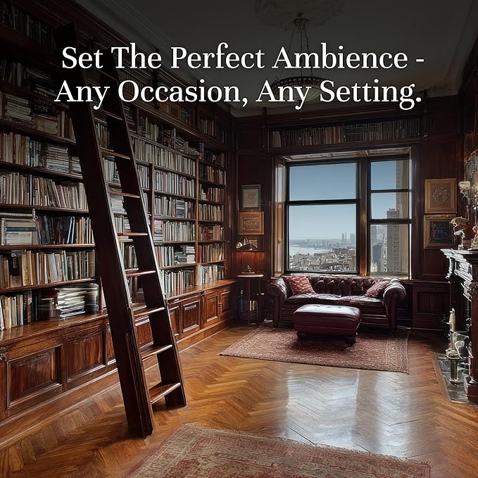 P&J Trading Fragrance Oil The Study Set | Leather, Coffee, Old Books, Cedar, Amber, Sweet Tobacco Candle Scents for Candle Making, Freshie, Soap Making Supplies, Diffuser Oil Scents