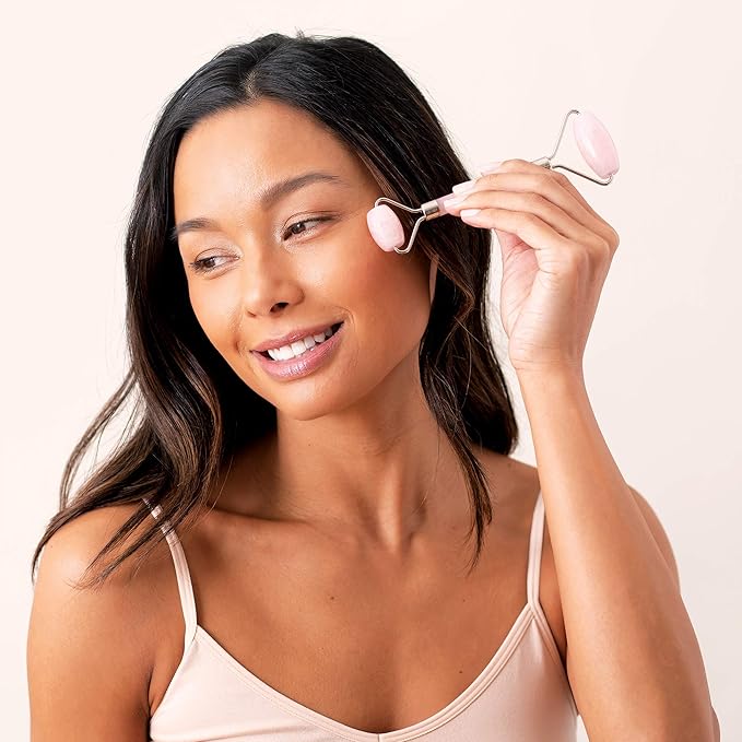 Rose Quartz Facial Roller (Pack of 2)