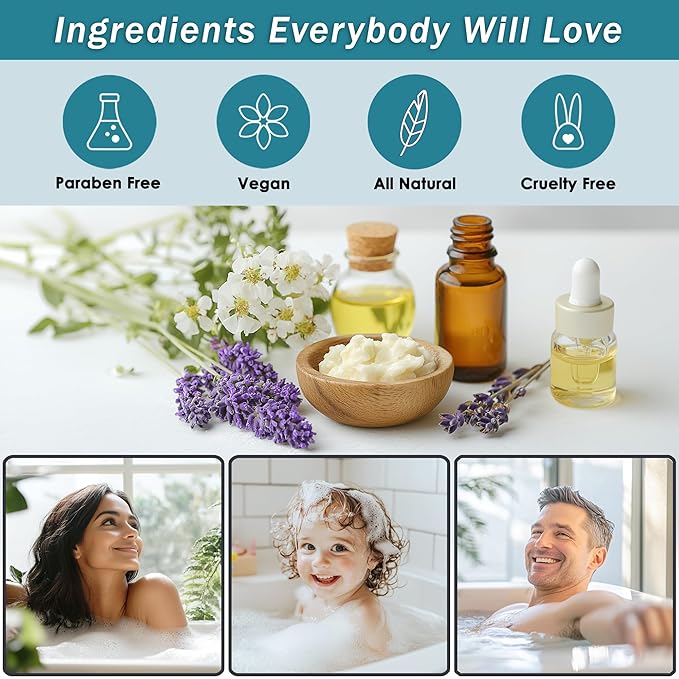 Aqua Elegante Full Spa Gift Set - 15 Piece Premium Bath Basket with Wash, Bubbles, Lotion, Salts, Body Scrub, Towel, Shower Puff, Bathbombs, Reusable Basket, Gifts for Women - Jasmine & Lavender