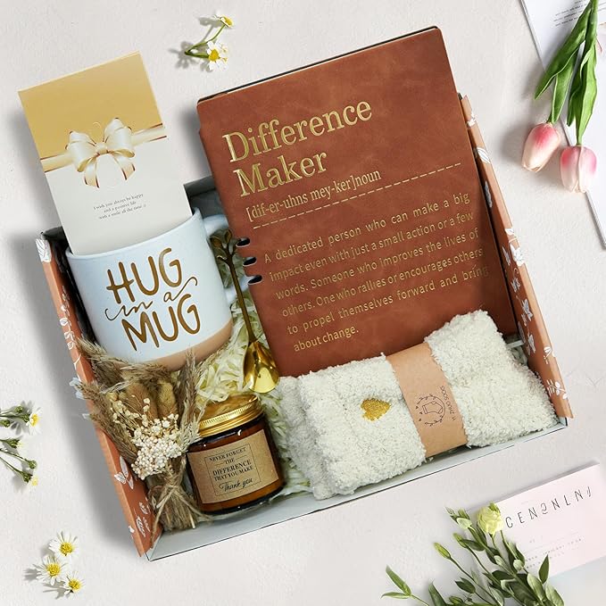 Self Care Gifts for Women Get Well Soon Gift, Unique Birthday Gift for Women Spa Gift Baskets Care Package Mothers Day Gifts for Mom Sister Wife Grandma w/ Blanket
