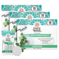 GuruNanda Eucalyptus Vapor Shower Tablets, Clean-Dissolving Aromatherapy Shower Steamers with Eucalyptus & Menthol, Promotes Relaxation, Ideal for Gifting, 30 Count