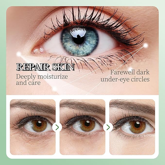 Aloe Vera Under Eye Masks, 60 PCS, Eye Bags, Puffy Eyes and Dark Circles Treatments, Reduce Wrinkles & Fine Lines Undereye Patches, Smooth, Firming, Moisturizing Eye Skin for Men&women Gift