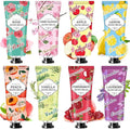 8 Pack Hand Cream Gift Set,Mothers Day Gifts for Mom,Teacher Appreciation Gifts,Nurses Week Gifts,Birthday Gifts for Women,Teen Girls,Natural Plant Fragrance Travel Size Lotion for Dry Cracked Hands