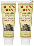 Burt's Bees Thoroughly Therapeutic Honey & Grapeseed Oil Hand Creme - 2.6 oz - 2 pk