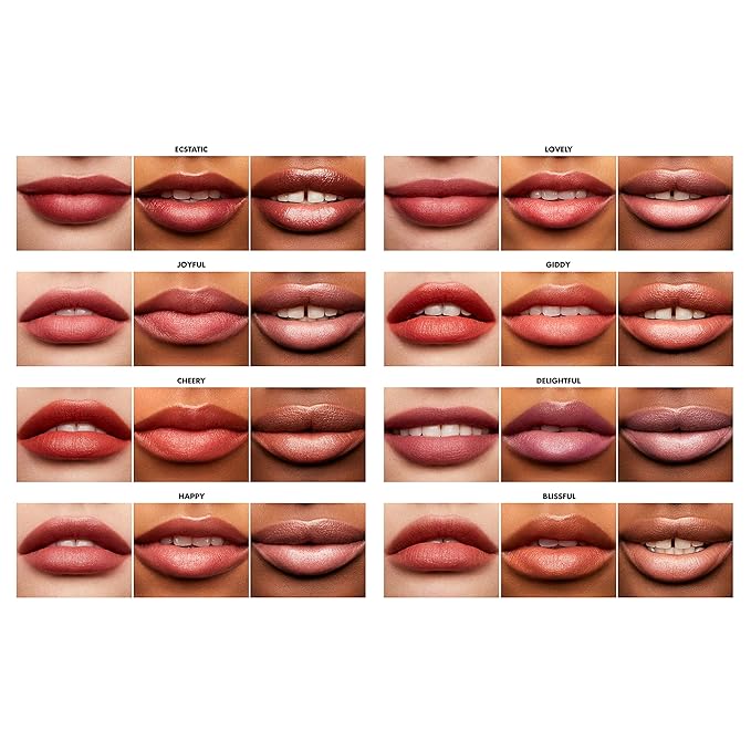 e.l.f. Hydrating Core Lip Shine with Shea Butter & Vitamin E, Tinted Lip Balm for A Smooth, Glossy Finish & Long-Lasting Moisture, Happy Dusty Rose