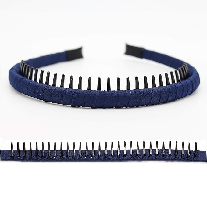 JOBAND Comfy headbands for women fashion short hair band teeth hair headband comb Hair Hoop Hairbands Non-slip Hair Accessories for Womens/Girl Not easy to break(4 color)