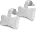 Hot Tub Pillow (2-Pack)，Bath Pillow for Headrest，Universal Spa Pillow Height Adjustable Chaise Lounge Pillow for Bathtub（Grey）