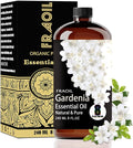 Gardenia Essential Oil, Gardenia Oil 8 Fl Oz 240ML for Diffuser Humidifier Yoga Cleaning DIY Candle Soap Making Perfume Gift for Women Essential Oils FRAOIL (Gardenia 8 Fl Oz (Pack of 1))