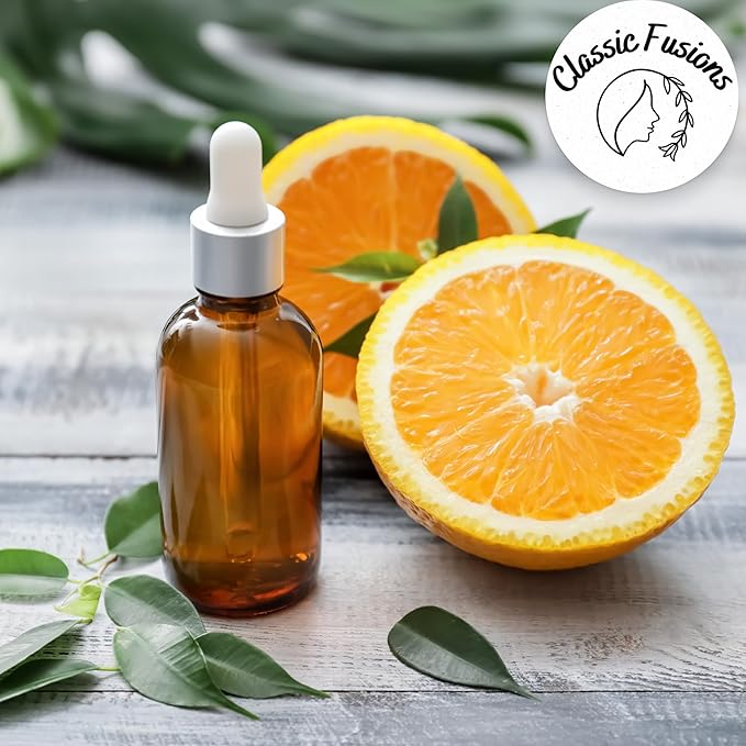 100% Pure Eucalyptus and Orange Oil Shower Spray- 2oz Natural Mist for Refreshing Scent. Citrusy & Energizing- Perfect for Shower, Steam Room, Linen & Room Freshener