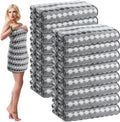 SmoothNovelty 16 Pack Microfiber Bath Towels Bulk 27'' x 60'' Oversized Size Bath Towel Highly Absorbent Extra Large Soft Drying for Beach Shower Summer Salon Sport Gym Party (Cone,Grey)